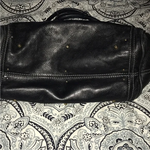 Chloe Paddington Hand Bag Leather Black Gold Authentic - pre owned - Picture 13 of 14